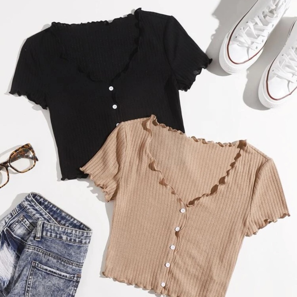 Two cute crop tops